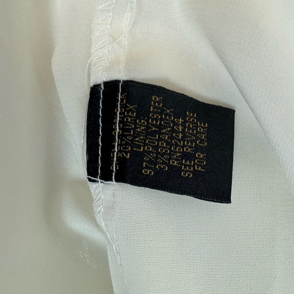 Nicole Miller Silk One Shoulder Dress Maxi 10 Long Foil Silver White Gown Size 2 - Picture 10 of 16